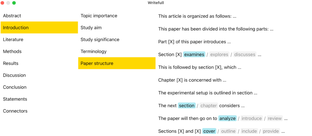 Writefull è progettato per gli accademici