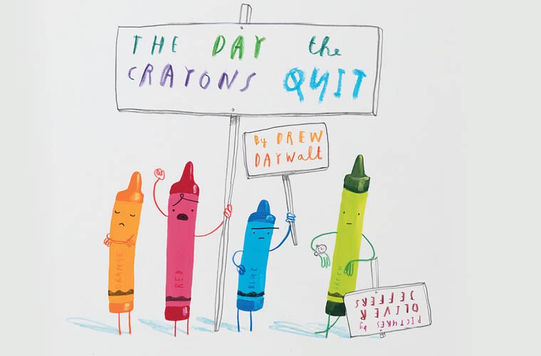 El día que los crayones se marcharon de Drew Daywalt