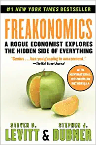 Steven Levitt와 Stephen Duber의 Freakonomics