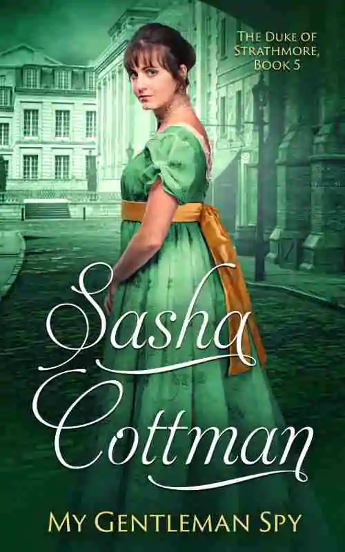 Copertina del libro My Gentleman Spy di Sasha Cottman