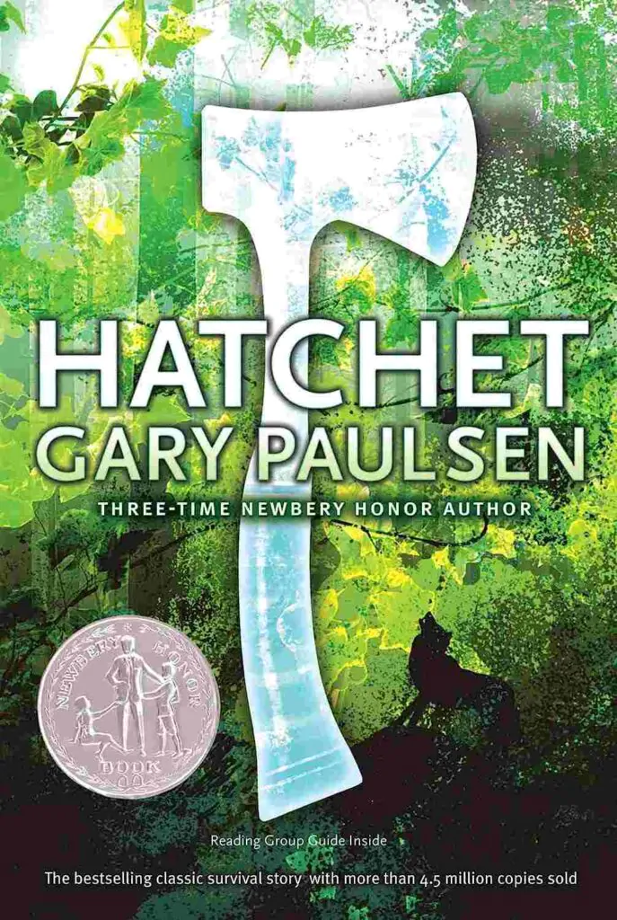 Sampul buku Hatchet oleh Gary Paulson