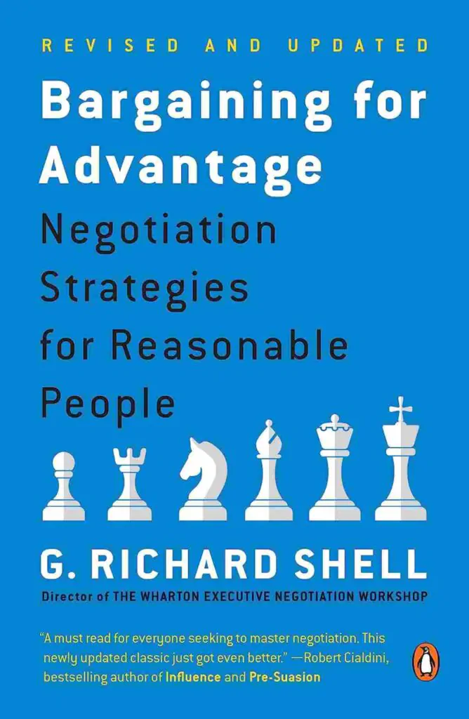 Portada del libro Negociar para obtener ventajas de G. Richard Shell