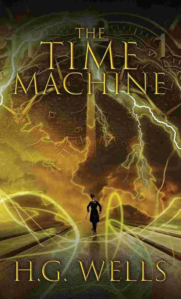 Copertina del libro La macchina del tempo di H.G. Wells