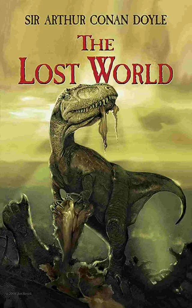 ปกหนังสือ The Lost World โดย Sir Arthur Conan Doyle