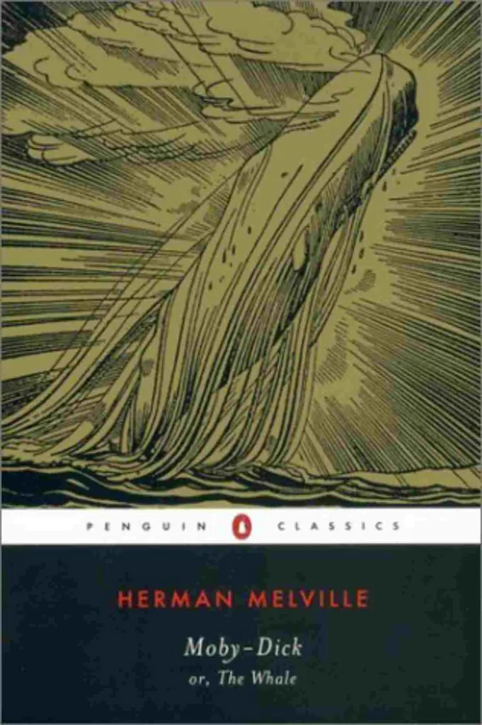 ปกหนังสือ Moby-Dick โดย Herman Melville