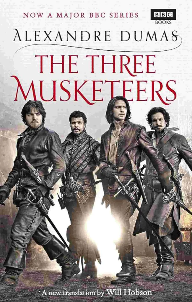 Sampul buku The Three Musketeers oleh Alexandre Dumas