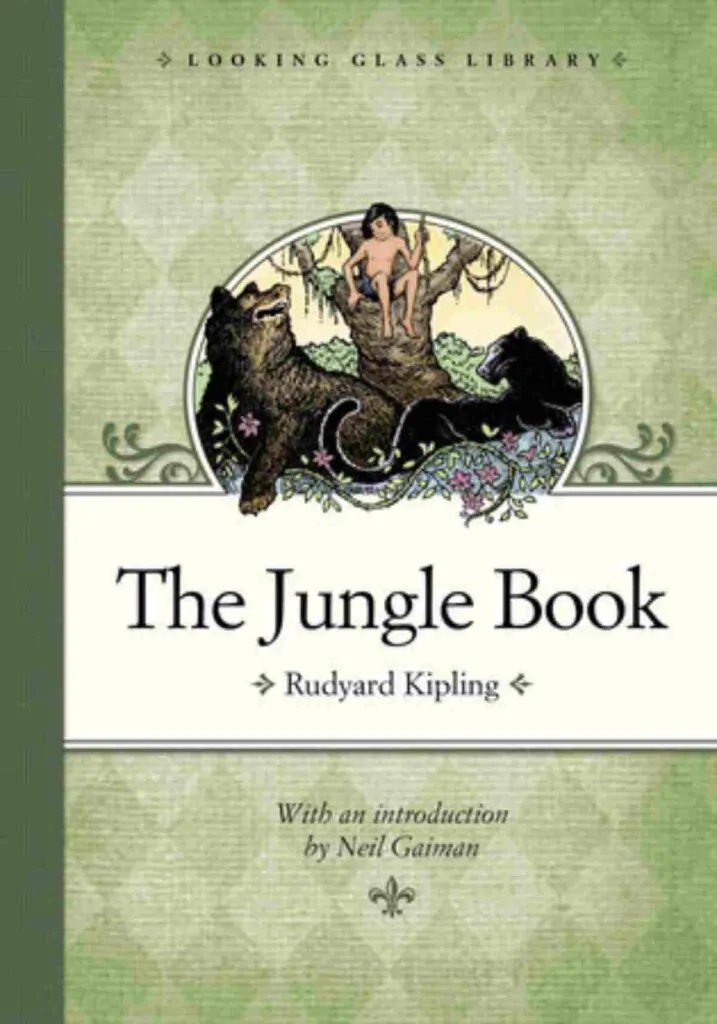 Sampul buku The Jungle Book oleh Rudyard Kipling