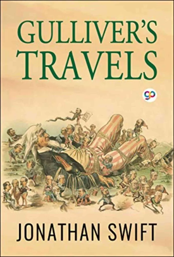 ปกหนังสือ Gulliver's Travels โดย Jonathan Swift