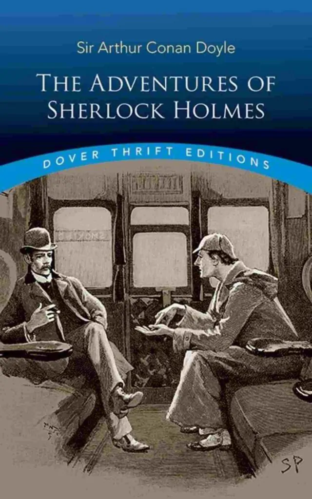 Sampul buku Petualangan Sherlock Holmes oleh Sir Arthur Conan Doyle