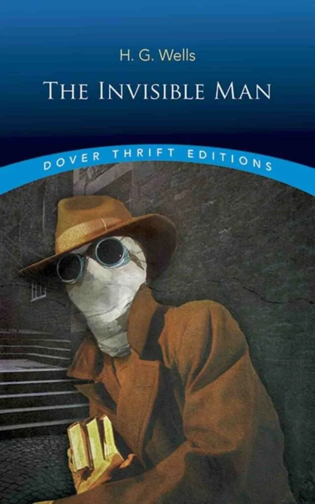 ปกหนังสือ The Invisible Man โดย H.G. Wells