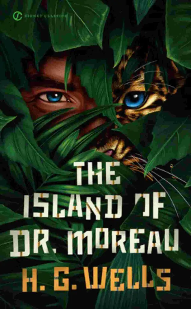 Sampul buku The Island Of Dr. Moreau oleh H.G. Wells